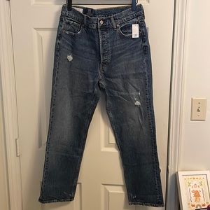 GAP Cheeky Straight High Rise Jean NWT